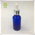 screen printing 30ml glass dropper bottle blue oil dropper bottle essential oil glass 30ml